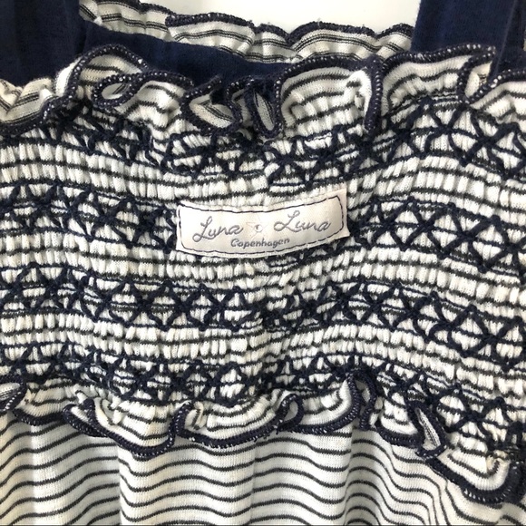 Luna Luna Copenhagen Smocked Stripe Sundress 4/5 - Picture 4 of 5